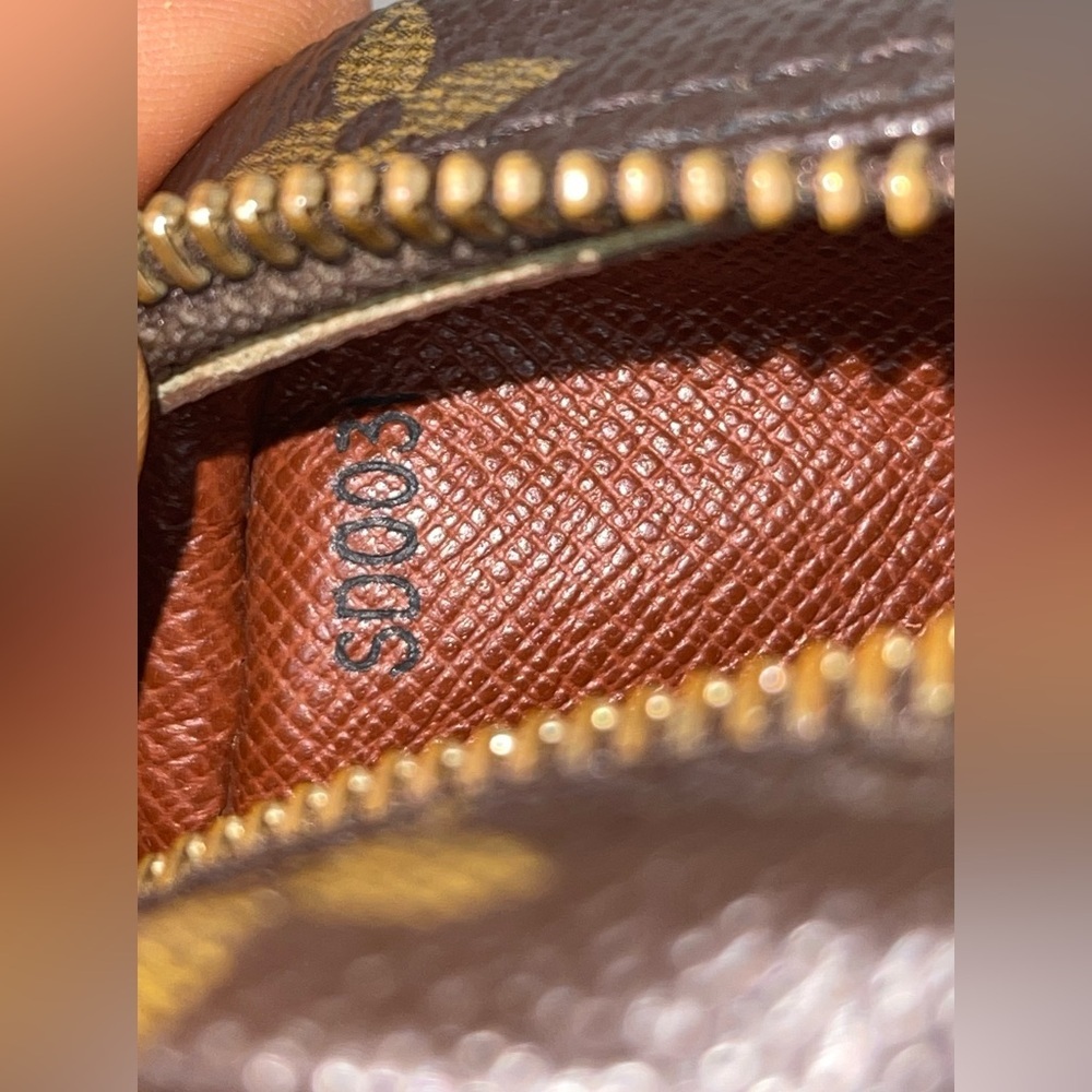 Authentic Louis Vuitton Monogram Danube Mini Leather Crossbody - Picture 11 of 12